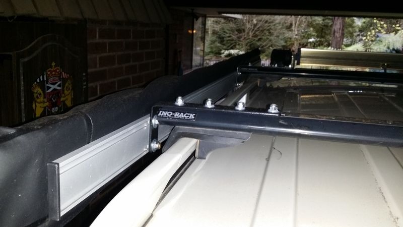 Mounting Kings awning direct to rails Pajero 4WD Club of