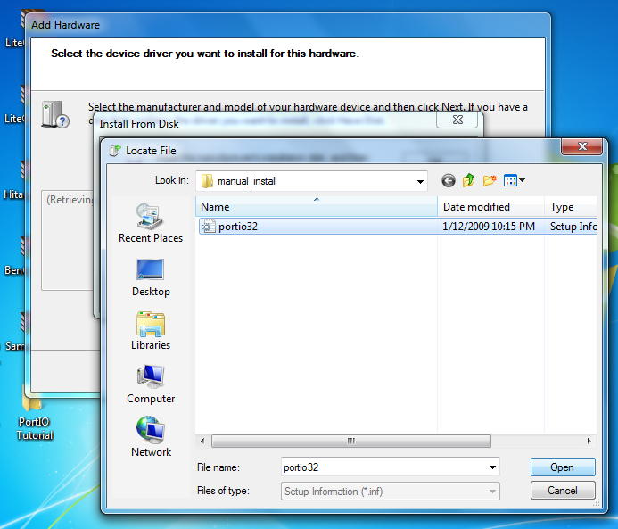 Driverlinx Port I / O Driver Windows 7 64 Bit