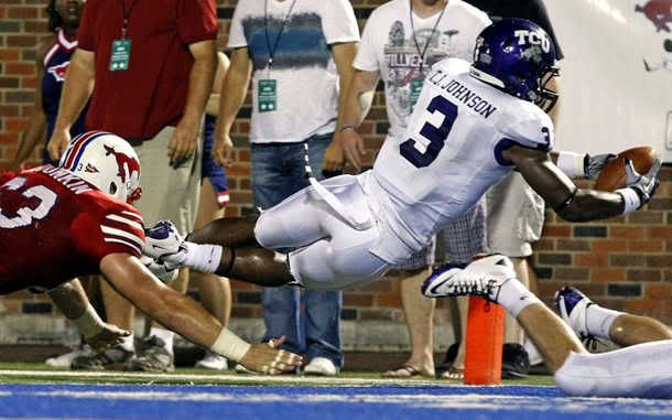 TCU football, Tejay Johnson, SMU football Pictures, Images and Photos