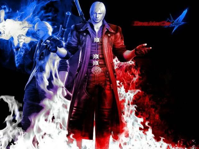 devil may cry wallpaper. the game Devil May Cry 4.