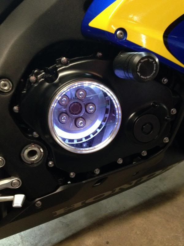 hayabusa clear clutch cover