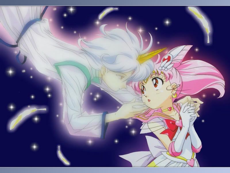 Helios and Sailor Mini Moon