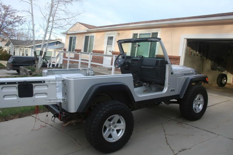 Jeep stripped. Now it's time for some LineX!