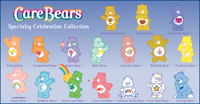 care bears purple bear