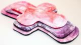 4 Day Auction~*Stash Builder*~ Bamboo Velour/Fleece Backed 3 Piece Cloth Pad Set