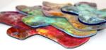 ~*4 Piece Starter Stash*~ Set of 4 Bamboo Velour Cloth Pads with Wool Backs