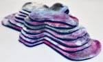 ~*End of the Day*~ OOAK Bamboo Velour/Fleece Backed Cloth Pads - Wide Style