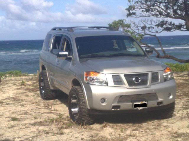 2007 Nissan armada lift kit #2