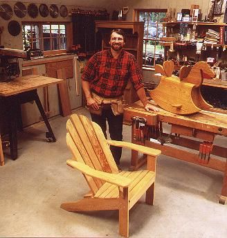 Adirondack Chairs on Norm Abram Adirondack Chair   Woodworking Project Plans