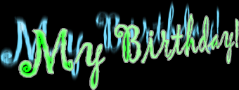 my birthday