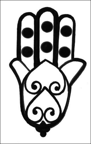 HAND OF FATIMA TATTOO - Khamsa, the number five in Arabic, is another name 
