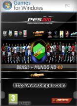 Pro Evolution Soccer Brasil + Mundo HD 4.0