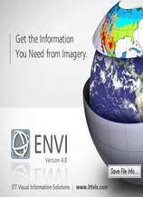 ENVI 4.8 & ENVIEX 4.8 & SARscape 4.3 - Suite para Geoprocessamento/SIG