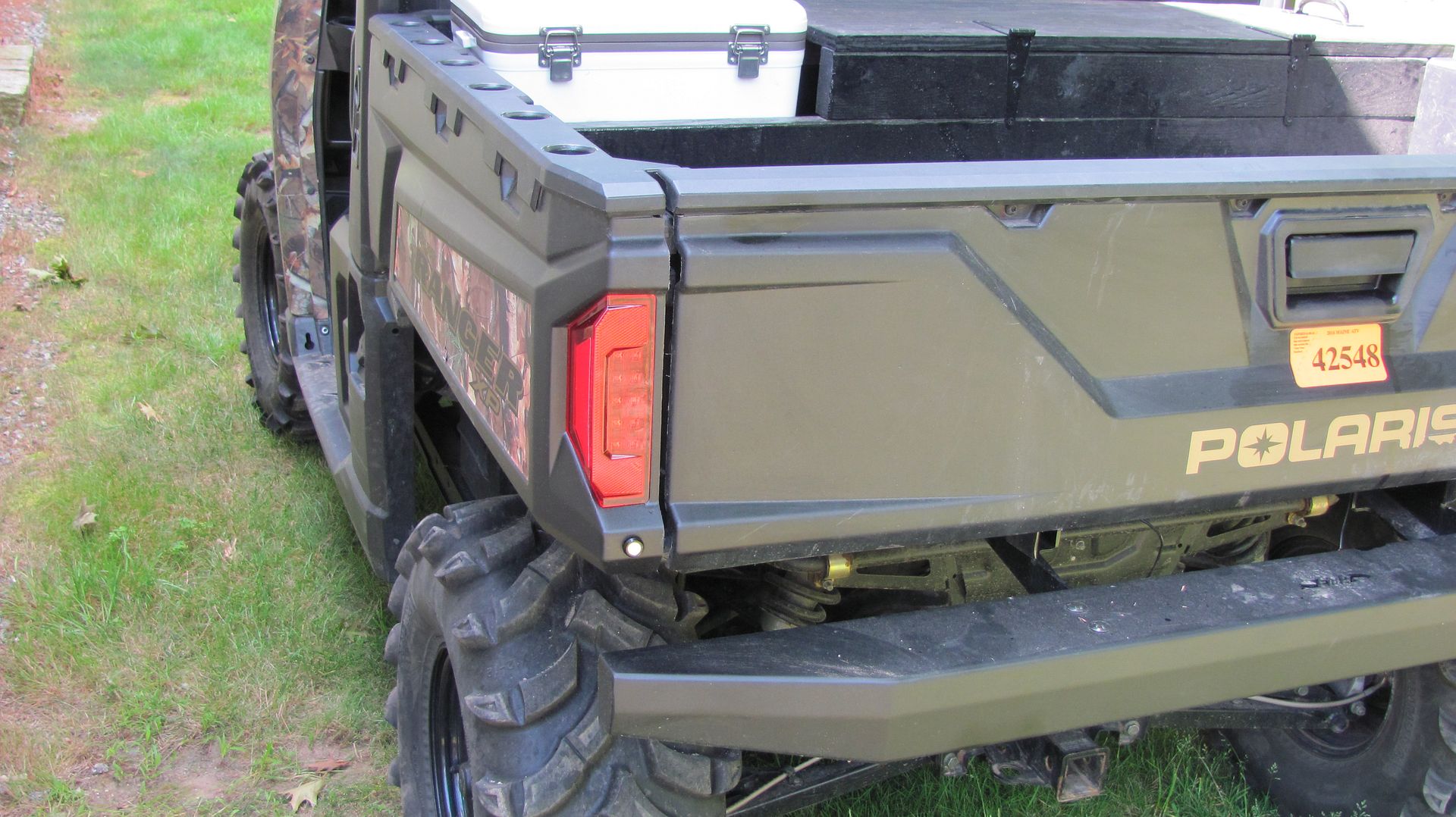 Installed led backup lights Polaris Ranger Forum