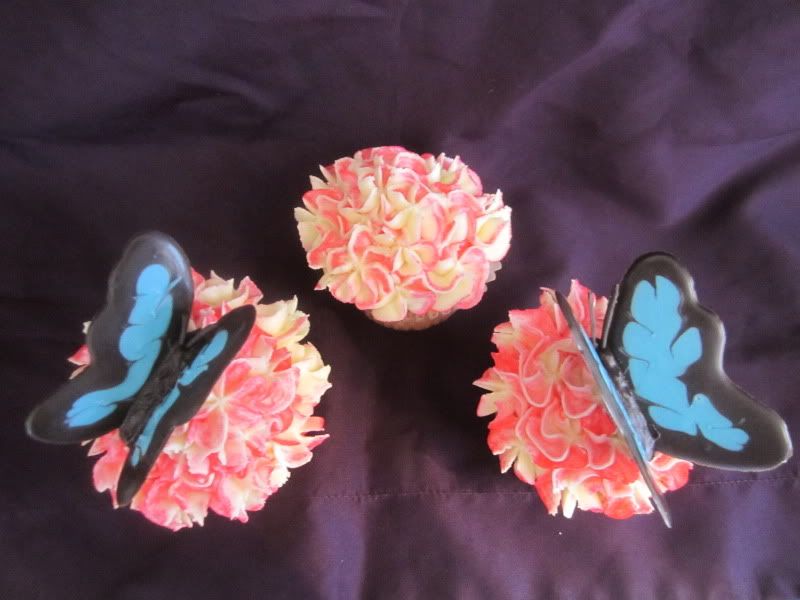 Butterfly cupcakes