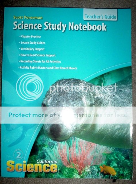 Scott Foresman 2nd Grade 2 Science Study Notebook Teachers Guide 