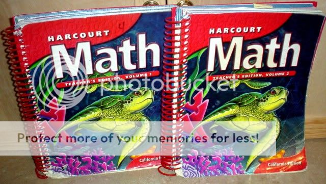 Harcourt Math 4th Grade 4 Teachers Edition Volume 1 2