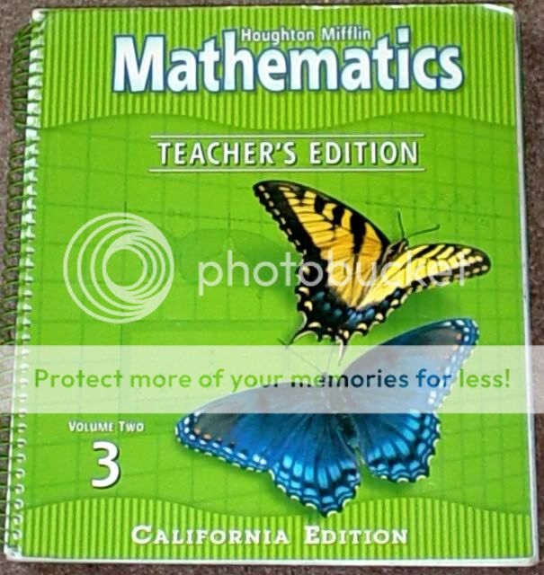 Harcourt Math 3rd Grade 3 Math Teachers Edition Vol 2 0618094954