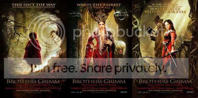 Les frères Grimm affiche 2