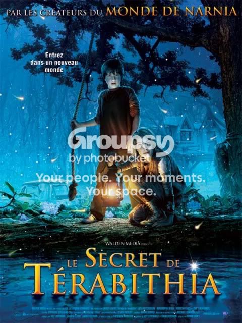 Le Secret de Terabithia affiche Le Secret de Terabithia