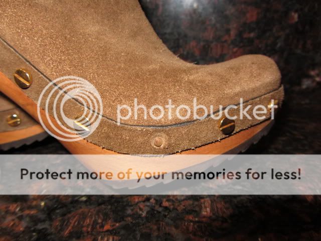 Tory Burch Booker Suede Clog Boots Size 6 Retails $550.00  