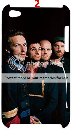 Coldplay Band Yellow Waterfall iPod Touch 4G Case Casing