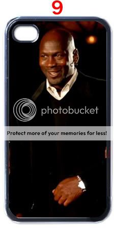 Michael Jordan Chicago Bulls NBA iPhone 4 4S Case Casing