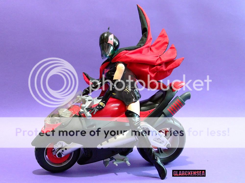 Dark Gatchaman Jun takes new bike for a spin | One Sixth Warriors Forum