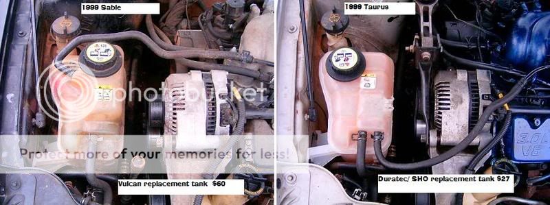 2001 Ford taurus radiator reservoir #6