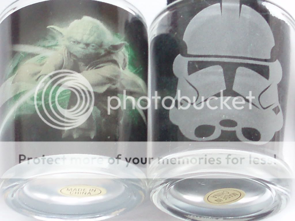 STAR WARS SHOT GLASS SET OF 6 SHOT GLASSES NEW & BOXED  